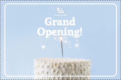 Custom Outdoor Yard Signs Multiple Sizes Grand Opening