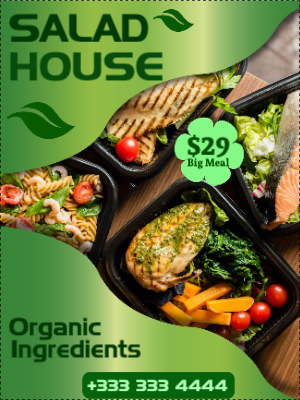 Custom Outdoor Yard Signs Multiple Sizes Salad House