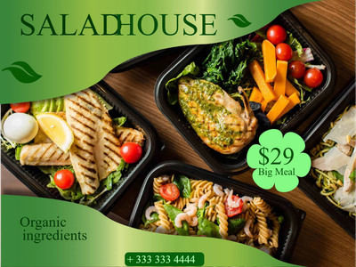 Custom Outdoor Yard Signs Multiple Sizes Salad House