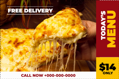 Custom Outdoor Yard Signs Multiple Sizes Today's Menu
