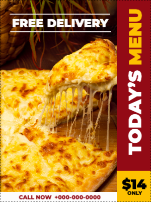 Custom Outdoor Yard Signs Multiple Sizes Today's Menu