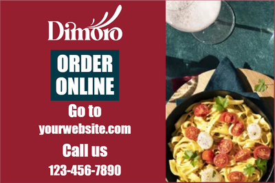 Custom Outdoor Yard Signs Multiple Sizes Pizza Pizza