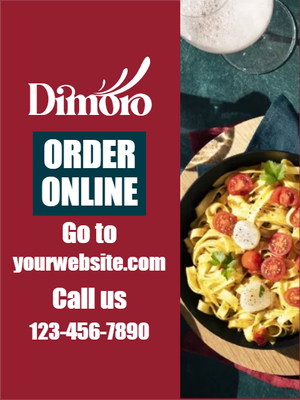 Custom Outdoor Yard Signs Multiple Sizes Pizza Pizza