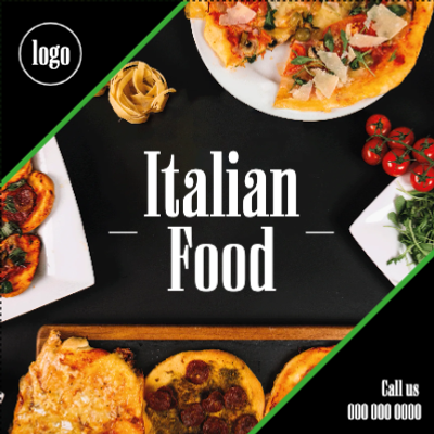 Custom Outdoor Yard Signs Multiple Sizes Italian Food