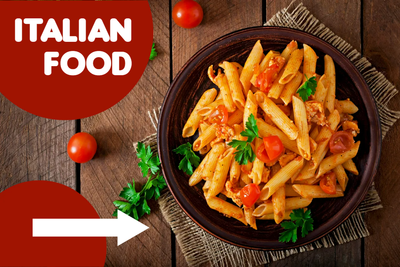 Custom Outdoor Yard Signs Multiple Sizes Italian Food