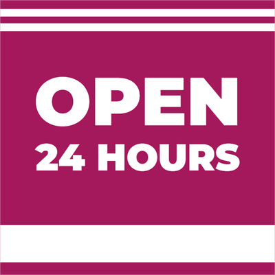 Custom Outdoor Yard Signs Multiple Sizes Twenty Four Hours