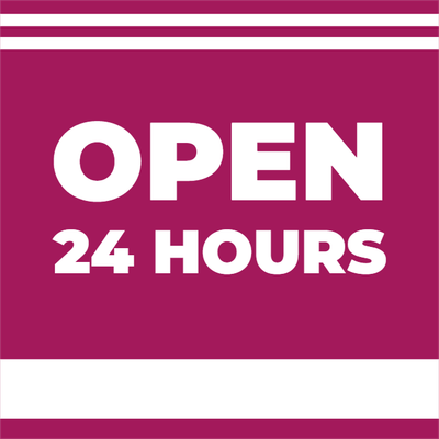 Custom Outdoor Yard Signs Multiple Sizes Twenty Four Hours