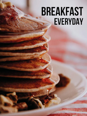 Custom Outdoor Yard Signs Multiple Sizes Breakfast Everyday
