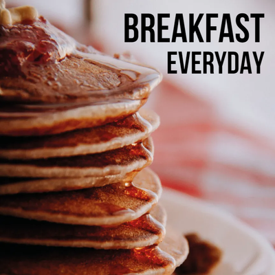 Custom Outdoor Yard Signs Multiple Sizes Breakfast Everyday