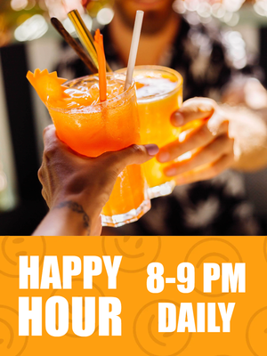 Custom Outdoor Yard Signs Multiple Sizes Happy Hour
