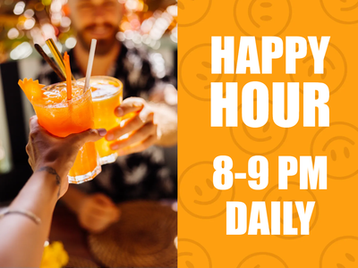 Custom Outdoor Yard Signs Multiple Sizes Happy Hour