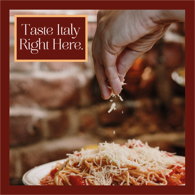 Custom Outdoor Yard Signs Multiple Sizes Taste Italy Here