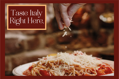 Custom Outdoor Yard Signs Multiple Sizes Taste Italy Here