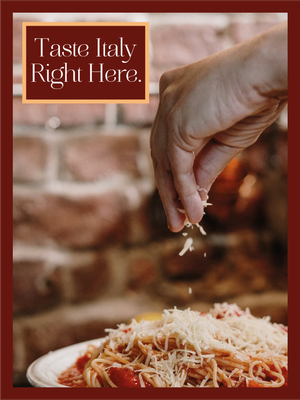Custom Outdoor Yard Signs Multiple Sizes Taste Italy Here
