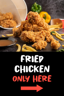 Custom Outdoor Yard Signs Multiple Fried Chicken Here