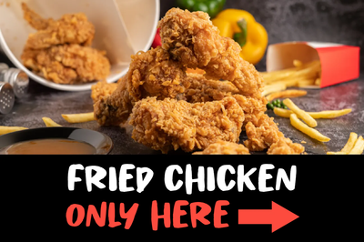 Custom Outdoor Yard Signs Multiple Fried Chicken Here