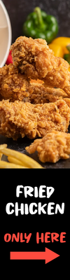 Custom Outdoor Yard Signs Multiple Fried Chicken Here