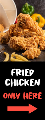 Custom Outdoor Yard Signs Multiple Fried Chicken Here