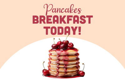 Custom Outdoor Yard Signs Multiple Sizes Pancakes Breakfast Today