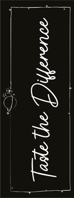 Custom Outdoor Yard Signs Multiple Sizes Taste The Difference