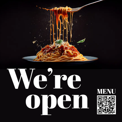 Custom Outdoor Yard Signs Multiple Sizes Pasta Restaurant