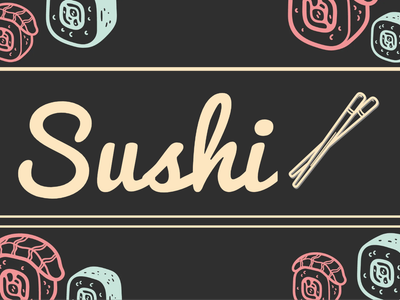 Custom Outdoor Yard Signs Multiple Sizes Sushi Restaurant
