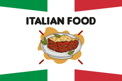 Custom Outdoor Yard Signs Multiple Sizes Italian Food Resto