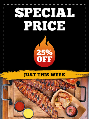 Custom Outdoor Yard Signs Multiple Sizes Special Price Restaurant