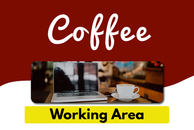 Custom Outdoor Yard Signs Multiple Sizes Coffee Working Area