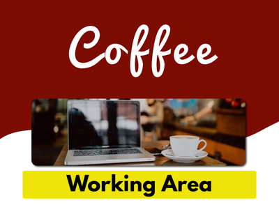 Custom Outdoor Yard Signs Multiple Sizes Coffee Working Area