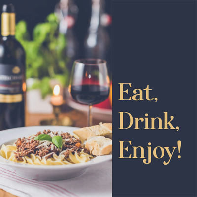 Custom Outdoor Yard Signs Multiple Sizes Eat Drink Enjoy
