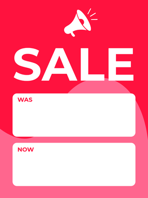 Custom Retail Cards Multiple Sizes Sale