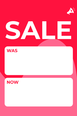 Custom Retail Cards Multiple Sizes Sale