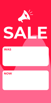 Custom Retail Cards Multiple Sizes Sale