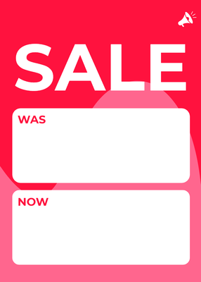 Custom Retail Cards Multiple Sizes Sale