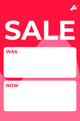 Custom Retail Cards Multiple Sizes Sale