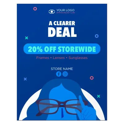 Custom Retail Cards Multiple Sizes A Clearer Deal