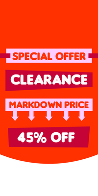 Custom Retail Cards Multiple Sizes Special Offer Clearance