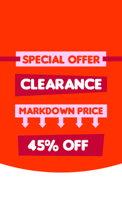 Custom Retail Cards Multiple Sizes Special Offer Clearance