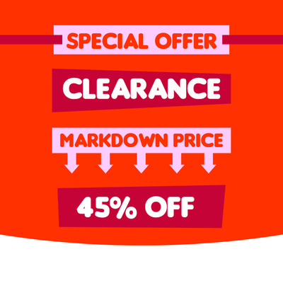 Custom Retail Cards Multiple Sizes Special Offer Clearance