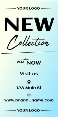Custom Retail Cards Multiple Sizes New Collection