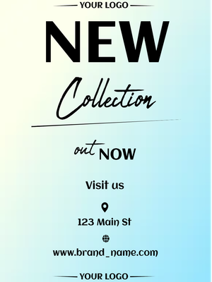 Custom Retail Cards Multiple Sizes New Collection