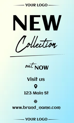 Custom Retail Cards Multiple Sizes New Collection