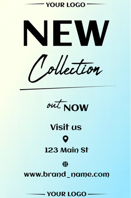 Custom Retail Cards Multiple Sizes New Collection