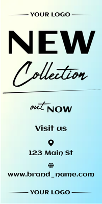 Custom Retail Cards Multiple Sizes New Collection