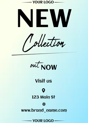 Custom Retail Cards Multiple Sizes New Collection