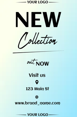 Custom Retail Cards Multiple Sizes New Collection