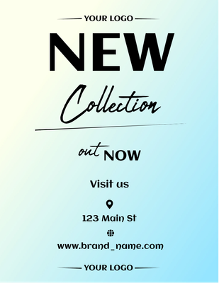 Custom Retail Cards Multiple Sizes New Collection