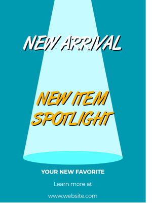 Custom Retail Cards Multiple Sizes Sale New Item Spotlight