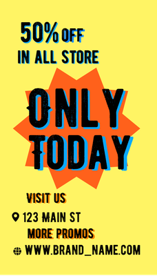 Custom Retail Cards Multiple Sizes Today Only